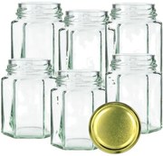 Zaváracie poháre s viečkom 200ml 6 ks