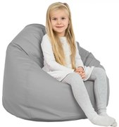 Sedací vak BAG Sako L Ekokoža Farba: 24.Sv.sivý