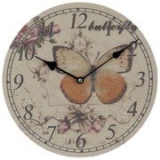 Nástenné hodiny Clayre &amp; EEF, 6kl0272, 29cm