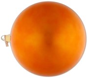DECOLED Plastová koule, pr. 30 cm, měděná, lesklá, UV