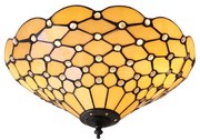 Endon 70242 - Stropné svietidlo Tiffany PEARL 2xE27/60W/230V priemer 37 cm