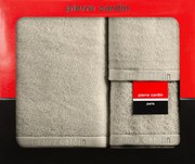 FROTÉ UTERÁK PIERRE CARDIN EVI SADA 30X50 CM, 50X90 CM, 70X140 CM SVETLOBÉŽOVÁ