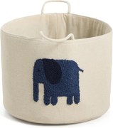 Slonovinový látkový detský kôš na hračky ø 45x30 cm Tandani – Kave Home