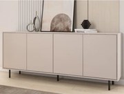 Široká skrinka Flax, 200 cm, béžová kašmír%