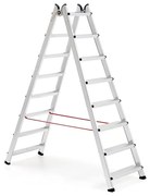 Skladacie schodíky BRINK, 8 priečok, výška 1870 mm