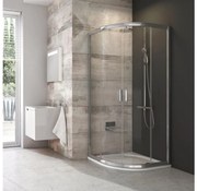 Ravak 3B270C00Z1B-Sprchový kút štvordielny štvrťkruhový BLIX 90x90cm lesklý chróm