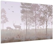 Obraz - Lesík jednofarebný (90x60 cm)