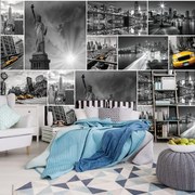 Fototapeta - New York - koláž (254x184 cm)