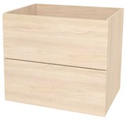 Mereo Ponte, kúpeľňová skrinka 61 cm, Multidecor, Javor Hard šampanský, MER-CN290SJHS2