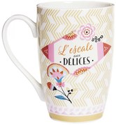 Šálka káva čaj XL "L'Escale aux Délices" D 8,5 x H.13 cm - 450ml, porcelán