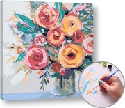 Maľovanie podľa čísel RADOSŤ Z KVETOV– nízka náročnosť
