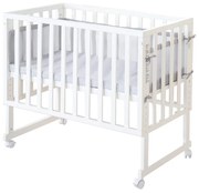 Biela postieľka 90x45 cm – Roba