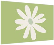 Obraz - Hippies, zelené kvety N⁰2 (90x60 cm)