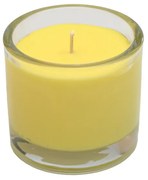 Sviečka v skle MINNESOTA POPCORN YELLOW 9 cm žltá