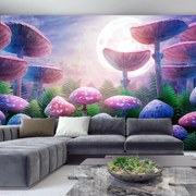 Fototapeta - Huby pri splne, grafika (147x102 cm)