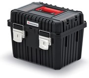 Kistenberg Kufor na náradie s kov. zámky HEAVY čierny 445x360x337