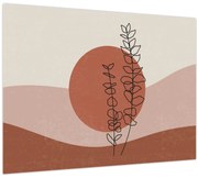 Obraz - Boho listy N⁰1 (70x50 cm)