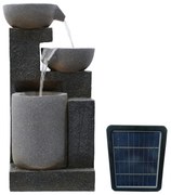 Záhradná solárna fontána BestBerg SF-16 / polyresin / 36 x 31 x 70,5 cm