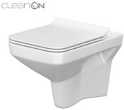 Cersanit Como Clean On, závesná wc misa bez sedátka, biela, K32-020