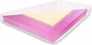 Matrac 150x160 na alergie tvrdý latex 24 cm latexový s latexom H3