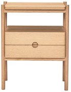 Nočný stolík v dekore duba v prírodnej farbe Appeal – Hübsch