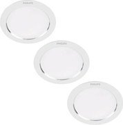 Philips - SADA 3x LED Podhľadové svietidlo DIAMOND LED/3,5W/230V 3000K