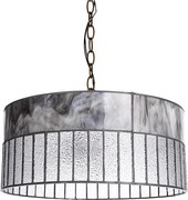 Prezent 210 - Luster na reťazi TIFFANY 2xE27/60W/230V
