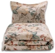 Obliečky zo zmesi bavlny a ľanu Rose, 220 x 200 cm, 2 ks 70 x 80 cm