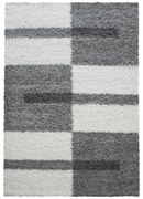 Ayyildiz, Kusový koberec Gala 2505 lightgrey, 60x110, šedá, obývacia izba