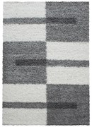 Kusový koberec Gala 2505 lightgrey, 80x150, šedá, obývacia izba, Ayyildiz