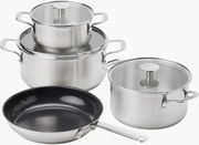 Súprava na varenie's nepriľnavým povrchom KitchenAid, 7 ks