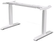 Liftor Expert, biely výškovo nastaviteľný, elektricky polohovateľný stôl