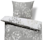 Posteľná bielizeň renforcé, sivá, nadmerná veľkosť