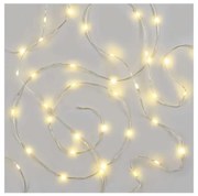 LED Vonkajšia vianočná reťaz 120xLED/17m IP44 teplá biela