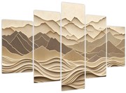 Obraz - 3D línia hôr (150x105 cm)