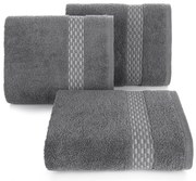 BAVLNENÝ UTERÁK RIVA 30X50 CM SIVÁ