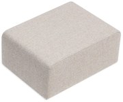 Svetlosivá podnožka zo zmesi vlny a ľanu Hugg - Gazzda