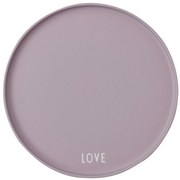 DESIGN LETTERS Porcelánový tanier Lavender Love 21,3 cm
