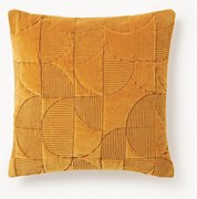 Vyšívaný poťah na vankúš s geometrickým vzorom Verina