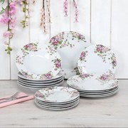 Porcelánová sada tanierov BEAUTY 18 ks