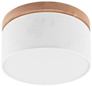 Brilagi - LED Stropné svietidlo BELLADONNA 1xE27/15W/230V pr. 30 cm biela/dub