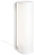 Stolná lampa Tubo, biela