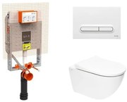 Závesný wc set Vitra S60 na zamurovanie SIKOVZW3
