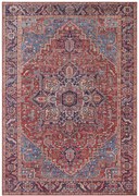 Hanse Home, Kusový koberec Asmar 104012 Orient / Red, 160x230, červená, obývacia izba