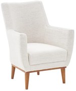 Kreslo NUPI krémové