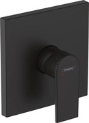 Hansgrohe Vernis Shape, sprchová batéria pod omietku, čierna matná, HAN-71668670