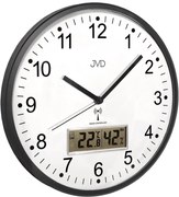 Rádiom riadené hodiny JVD RH78.2 – moderné nástenné hodiny 30 cm s automatickým časom