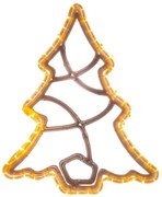 DECOLED LED svetlo na stromček, 49 x 58 cm, teplá biela