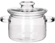 Simax 6073 sklenený hrniec s pokrievkou Nyko 2 l