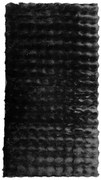 Koberec Fuzzy Bubble 0,8/1,5 90 čierna